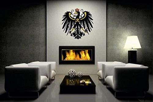 U24 Wandtattoo Königreich Preussen Adler 60 x 60 cm Wandsticker Aufkleber von U24