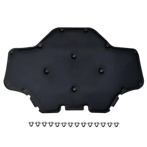 Isolierung für Autos Automotor-Schallschutzbaumwolle Für X3 G01 Für X4 G02 2018 2019 2020 Frontmotor-Schallschutzhaube Mit Schnalle Dämmmatte Motorhaube(Schwarz) von UAGFDFF