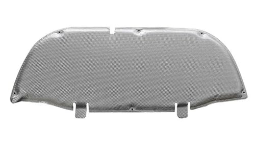 Isolierung für Autos Wärmedämmende Baumwollunterlage Die Vordere Motorhaube Aluminiumfolie/Schaumstoff Mattenabdeckung Für Toyota Für Corolla Für Cross 2020–2022 Dämmmatte Motorhaube(Silber) von UAGFDFF
