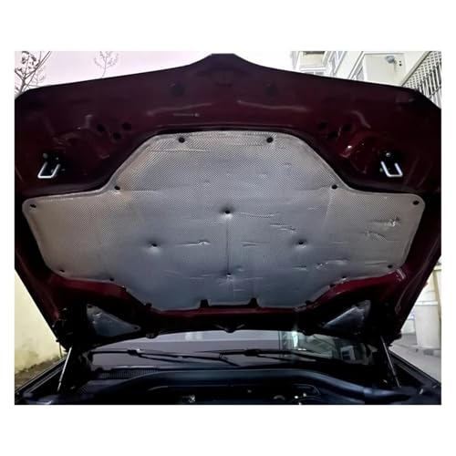Motorwärmedämmkissen Für X4 2022 G02 Für M40i Für M40d 2018 ~ 2024 Auto Haube Sound Pads Schalldichte Feuerfeste Abdeckungen Insulation Pad(C) von UAGFDFF