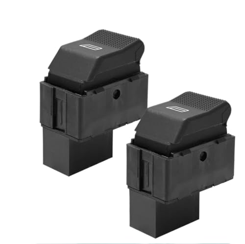 Power Fensterschalter 2 Stücke Elektrische Fensterheber Schalter Taste Für VW Für LUPO 6X1 Für Polo 6N2 6E1 6X0959855B 6X 0 959 855B Fensterheberschalter von UAGFDFF