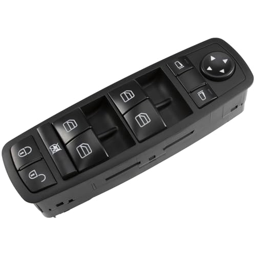 Power Fensterschalter A1698206610 Elektrischer Fensterheber-Hauptschalter Für Mercedes Für Benz A B-Klasse W169 W245 A150 B200 X164 2004-2012 Fensterheberschalter von UAGFDFF