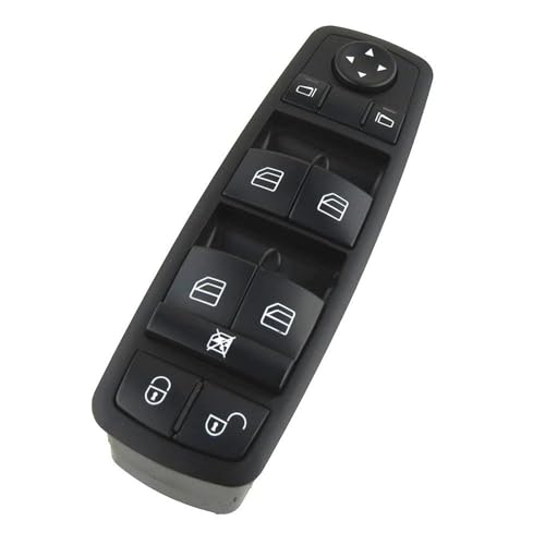 Power Fensterschalter Für Mercedes Für Benz A B GL MR Klasse W245 W169 A150 B200 X164 2004-12 Elektrischer Fensterheber-Hauptschalter A1698206610 Fensterheberschalter von UAGFDFF