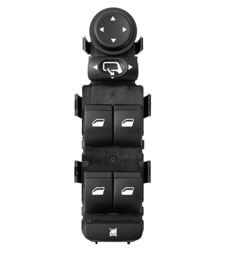 Power Fensterschalter Vorne Links Seite Elektrische Power Fensterheber Master Switch Für Citroen C4 2004-2015 6554.HA 6554HA Fensterheberschalter(With Folding) von UAGFDFF
