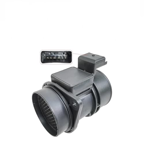 UAGFDFF Ansaugrohr Luftmassenmesser 8ET009142-001 8ET009142001 5WK9620 4402733 7700104426 7700109812 9110733 LUFTMASSENMESSER Sensor FÜR Espace FÜR Kangoo FÜR Laguna Luftmengenmesser Sensor von UAGFDFF