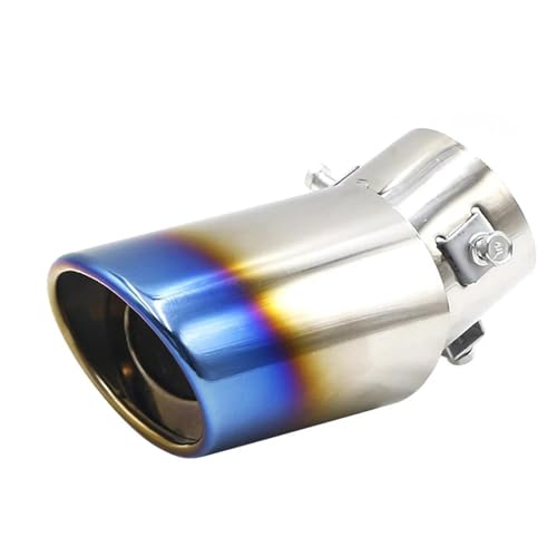 UAGFDFF Auspuffblende Auspuff Auto Auspuff Schalldämpfer Spitze Runde Edelstahl Rohr für Remix für CRV(D) von UAGFDFF