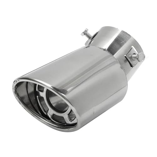UAGFDFF Auspuffblende Auspuff Auto Auspuff TIPP Runde Edelstahl Rohr für 6-Serie 1 E81 F12 F13 M6 1M F20 F21 E91 E92 E88(C) von UAGFDFF