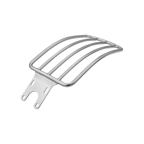 UAGFDFF Für Indian Für Scout Sixty ABS 100th Anniversary 2015-2023 Gepäck Rack Vielseitig Fracht Träger Gepäck Halter Schwarz Chrom Gepäck Träger Fracht Regal Halter(Chrome) von UAGFDFF