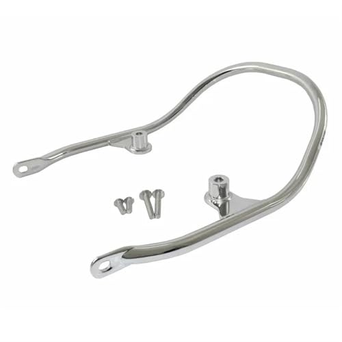 UAGFDFF Für Kawasaki Für Z650RS Für Z 650 RS 2022 2023 Hinten Gepäck Rack Passagier Handgriff Schiene Bar Unterstützung Halterung Gepäck Träger Fracht Regal Halter(Chrome) von UAGFDFF