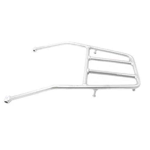 UAGFDFF Für XR250 Für XR400 1996-2004 Motorrad-Hintergepäckträger Sissy Bar Stützhalter Frachtregal Regalhalterung Gepäck Träger Fracht Regal Halter(Silber) von UAGFDFF