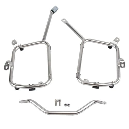 UAGFDFF Gepäckträgerrahmen Satteltaschen-Seitenhalterung Für Kawasaki Für Versys 650 2019-21 Top-Heckkoffer-Box-Rack Gepäckträger-Unterstützungshalter Gepäck Träger Fracht Regal Halter von UAGFDFF