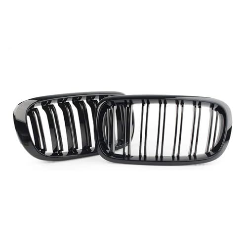 UAGFDFF Gitter 2 Stück Autogitter Frontstoßstangengrill Ersatz Außenstyling Dekoration Kompatibel Für F15/F16 X5 X6 2014-2017 Kühler(A) von UAGFDFF