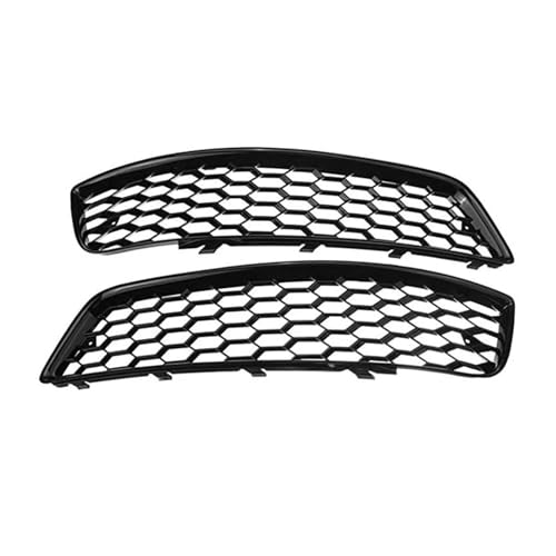 UAGFDFF Gitter 2 stücke Nebelscheinwerfer Kühlergrill Glänzend Schwarz Auto Nebelscheinwerfer Kühlergrill Grill Abdeckung Für A3 8P 2009 2010 2011 2012 2013 Kühler(2pcs C) von UAGFDFF