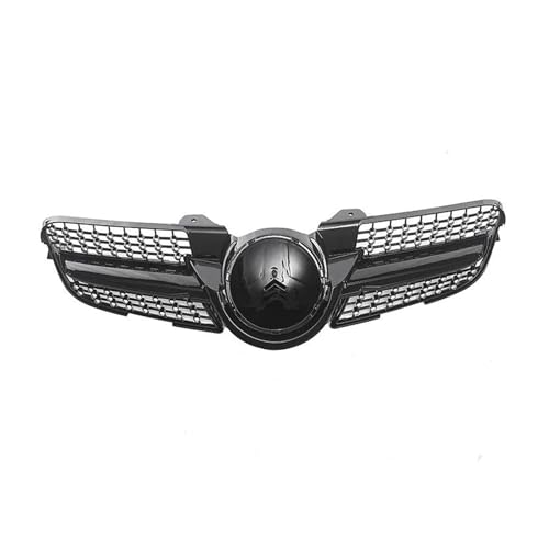 UAGFDFF Gitter Auto Kühlergrill Stoßstange Grill Für Mercedes Für Benz R171 SLK-Klasse SLK200 SLK300 SLK350 SLK55 2008-2010 ABS Grills Kühler von UAGFDFF