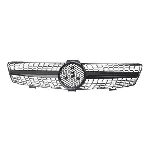 UAGFDFF Gitter Auto Vorderen Stoßfänger Racing Grill Billet Gril Tuning Für Benz CLS-Klasse W219 CLS350 CLS500 CLS550 CLS55 CLS63 Für AMG Kühler(Schwarz) von UAGFDFF