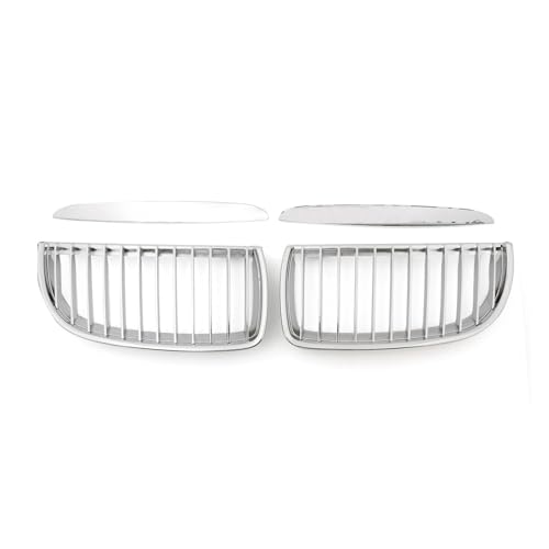 UAGFDFF Gitter Front Ersatz Chrom Nierengrill für 3 Serie E90 E91 für M3 2004-2007 Auto Racing Grills Kühler von UAGFDFF