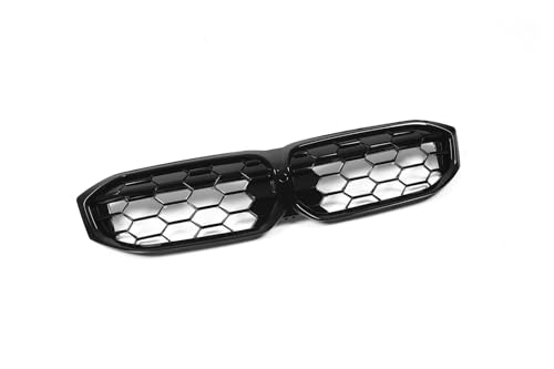 UAGFDFF Gitter Für 3er G20 G21 LCI 330i 325i für M340i 2023-2024 Front Niere Grill Center Grid Mesh Body Kits Tuning Kühler(Schwarz) von UAGFDFF