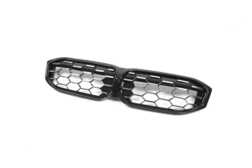 UAGFDFF Gitter Für 3er G20 G21 LCI 330i 325i für M340i 2023-2024 Front Niere Grill Center Grid Mesh Body Kits Tuning Kühler(Sliver) von UAGFDFF