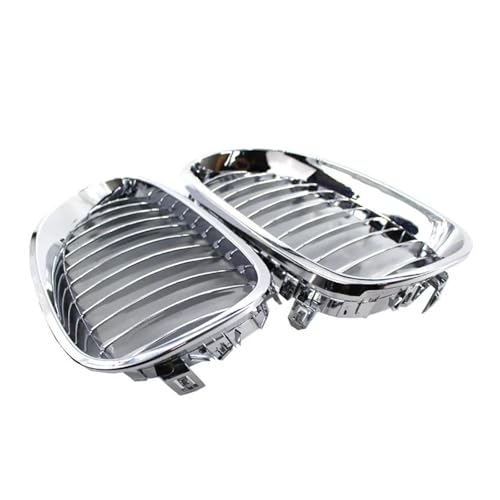 UAGFDFF Gitter Für E60 E61 5 Series Chrom Auto Front Niere Grill Grille Haube Racing Grills Galvanisieren 2003-2009 Kühler von UAGFDFF