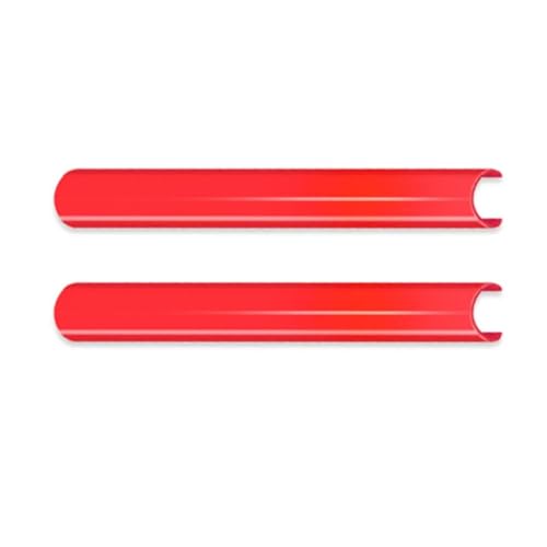 UAGFDFF Gitter Kühlergrill Zierleisten Auto Styling Dekoration für 5 6 7 Serie F10 F11 F01 F02 F12 F06 F13 Kühler(Rot) von UAGFDFF