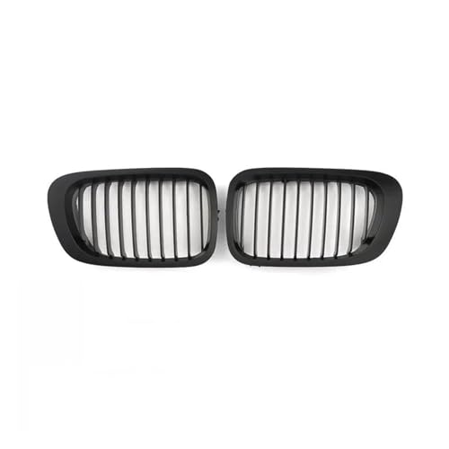 UAGFDFF Gitter Mattschwarzer Frontstoßstangen-Haube-Grill für 3er E46 Coupé 1999-2003 Pre-Facelift Nierengrill Autoteil Kühler UAGFDFF Gitter Mattschwarzer Frontstoßstangen-Haube-Grill für 3er E46 Coupé 1999-2003 Pre-Facelift Nierengrill Autoteil Kühler von UAGFDFF