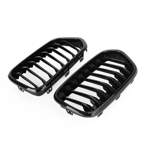 UAGFDFF Gitter Schwarz glänzender Kühlergrill für die Frontstoßstange, für X2-Serie F39 2018 2019 2020 2021 2022 2023 Kühler UAGFDFF Gitter Schwarz glänzender Kühlergrill für die Frontstoßstange, für X2-Serie F39 2018 2019 2020 2021 2022 2023 Kühler von UAGFDFF