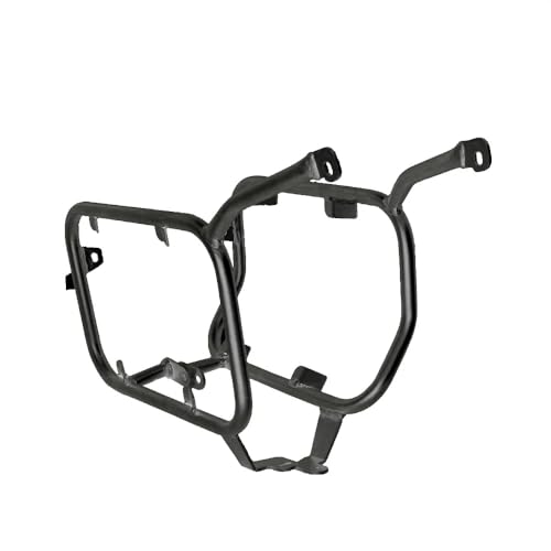UAGFDFF Motorrad-Packtaschen-Rack-Rahmen Für X-ADV750 2024 Für XADV 750 2021 2022 2023 Sidebox Sattelgepäck-Seitenhalterung Gepäck Träger Fracht Regal Halter(Schwarz) von UAGFDFF