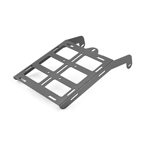 UAGFDFF Motorrad Teile Für XR650L 1993-2024 Für XR250L 1991-1995 Hinten Schwanz Gepäck Rack Träger Halter Stahl Gepäck Träger Fracht Regal Halter(Schwarz) von UAGFDFF