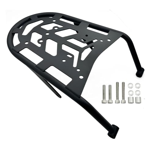 UAGFDFF Passend Für Kawasaki Für Klx230 2019-2022 Für Klx 230 Motorrad-Heckgepäckträger Topcase Heckträger Stützhalterung Verlängerung Stahl Gepäck Träger Fracht Regal Halter von UAGFDFF