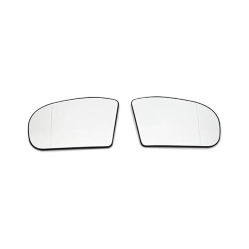 UAGFDFF Rückfahrglas Für Mercedes Für Benz E C-Klasse W211 W203 01-07 Seite Rückspiegel Glas Heizung Anti-beschlag Abtauung Tür Flügel Spiegel Blatt Spiegelglas(L+R) von UAGFDFF