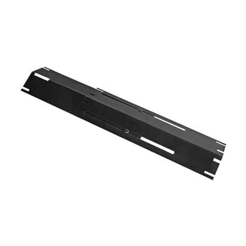 UALXPAO BBQ-Heizplatten BBQ-Grill-Heizplatte, verstellbare Flammenbändiger-Brennerabdeckung, Outdoor-BBQ-Grill, Porzellan-Stahl-Heizplatte for Wandern im Hinterhof(Black 1PC) von UALXPAO