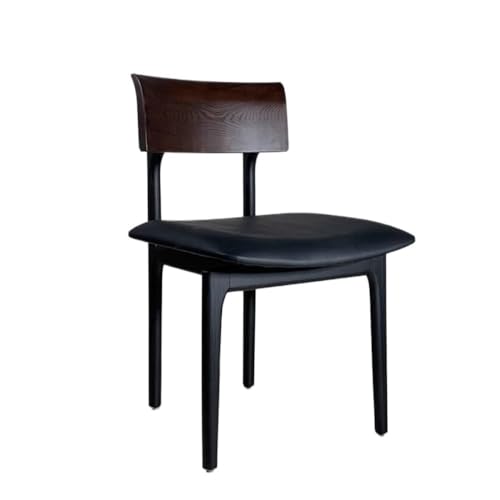 UANFHWZF Esszimmerstühle Esszimmerstühle aus Leder, Akzentstühle ohne Armlehnen for das Wohnzimmer von UANFHWZF
