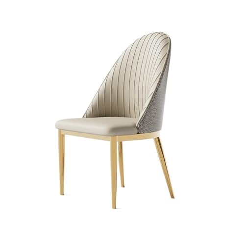 UANFHWZF Esszimmerstühle Gepolsterter Akzentstuhl mit Metallbeinen for Esszimmer und Wohnzimmer(Gold) von UANFHWZF