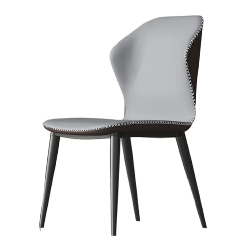 UANFHWZF Esszimmerstühle Mid Century Modern Esszimmerstühle Gepolsterte Küchenstühle ohne Armlehnen(Gray) von UANFHWZF