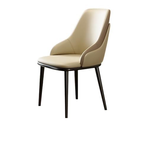 UANFHWZF Esszimmerstühle Moderne Esszimmerstühle mit ergonomischer Rückenlehne for den Heim- und Hotelgebrauch(Khaki) von UANFHWZF