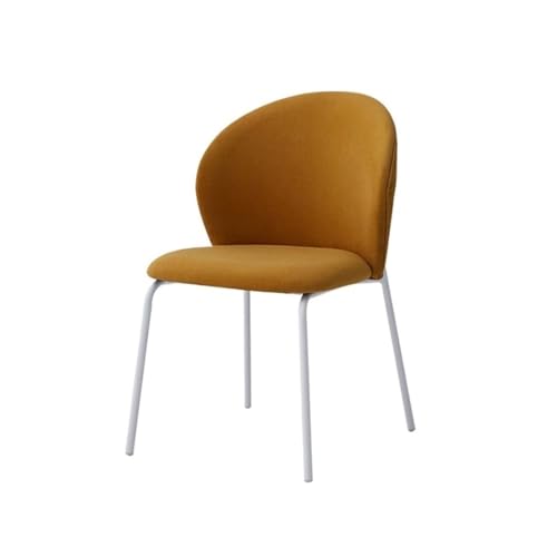 UANFHWZF Esszimmerstühle Moderne gepolsterte Esszimmerstühle ohne Armlehnen(Yellow) von UANFHWZF