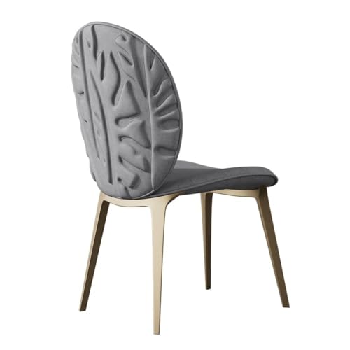 UANFHWZF Esszimmerstühle Moderne gepolsterte Esszimmerstühle ohne Armlehnen, Akzent for Küche und Wohnzimmer(Gray) von UANFHWZF