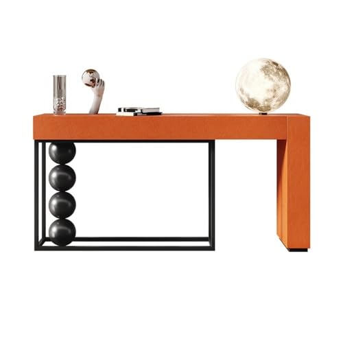 UANFHWZF Konsolentisch, 47" Moderner Konsolentisch aus Holz for den Eingangsbereich, schmaler Tisch for das Wohnzimmer Tisch von UANFHWZF