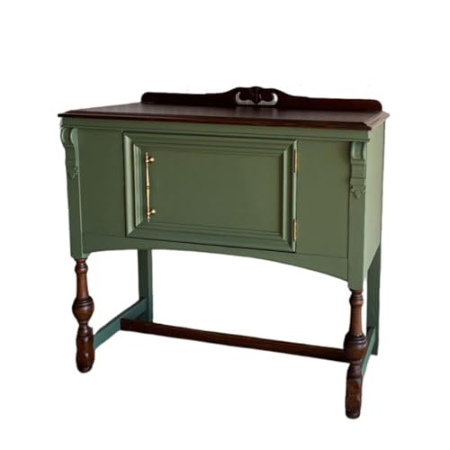 UANFHWZF Konsolentisch, Rustikaler Vintage-Eingangsschrank – Sideboard mit Aufbewahrung im Foyer und dekorativem Design Tisch von UANFHWZF