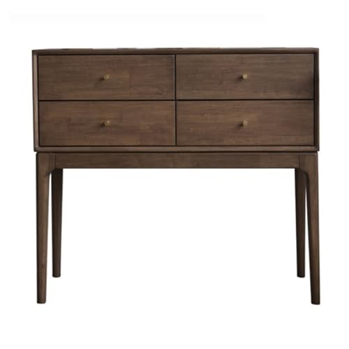 UANFHWZF Konsolentisch, Schmaler Konsolentisch aus Holz mit 4 Schubladen for Eingangsbereich, Wohnzimmer, Schlafzimmer Tisch(M) von UANFHWZF
