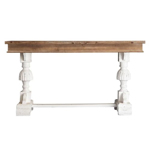 UANFHWZF Konsolentisch, Vintage Massivholz Konsolentisch, schmaler Eingangstisch for Wohnzimmer Tisch von UANFHWZF