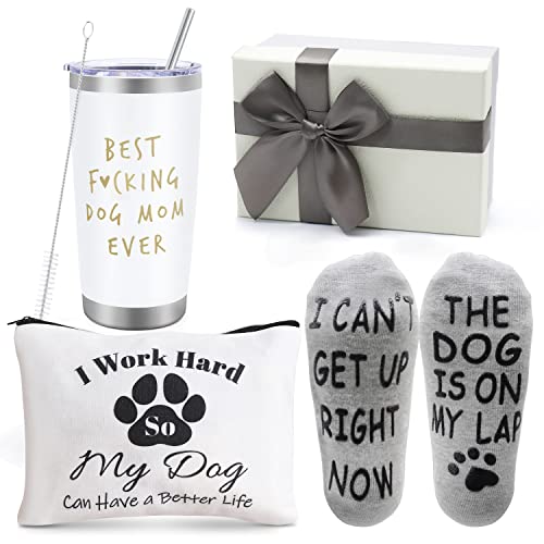 Bestes Geschenk für Hundemutter, 590 ml, einzigartige Geschenkidee, Korbbox mit Socken für Tierärzte, lustige Geschenke für Frauen, Gag Geschenke für neue Welpen Baby Besitzer von UAREHIBY