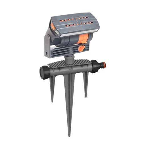 4 Spray Modes Auto Oscillating Sprinkler, 16 Hole Lawn Sprinkler Automatic Watering Garden Yard Lawn Irrigation System ﻿ (B) von UATARU