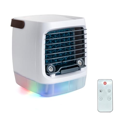 Portable Air Conditioners Humidifier, 3 Modes Evaporative Air Cooler Misting Fan with Night Light for Bedroom Home Room Portable Air Conditioners Humidifier, 3 Modes Evaporative Air Cooler Misting Fan with Night Light for Bedroom Home Room von UATARU