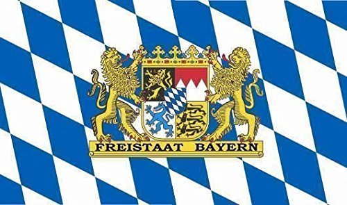 UB Fahne/Flagge Freistaat Bayern 90 cm x 150 cm Neuware! von UB