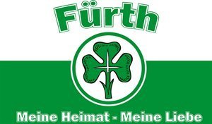 UB Fahne/Flagge Fürth meine Heimat - meine Liebe 90 cm x 150 cm Neuware! von UB