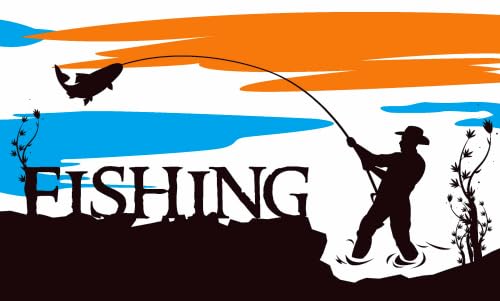 UB Fahne/Flagge Fishing Angeln Anglerfahne 90 cm x 150 cm Neuware! von UB