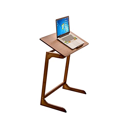 UBFSNKVX Bürotisch, beweglicher Laptop-Schreibtisch, einfacher Nachttisch, Sofatisch mit Klappdeckel, neigungsverstellbarer Arbeitstisch, 2 Farben, PC-Schreibtisch von UBFSNKVX