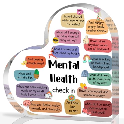 Therapie-Büro-Dekoration, psychische Gesundheit, Check-In-Dekorationen für Schulberater, CBT DBT Therapie, Beratung, Poster, Angstlinderung, Sozialpsychologie, Dekoration von UBLURO