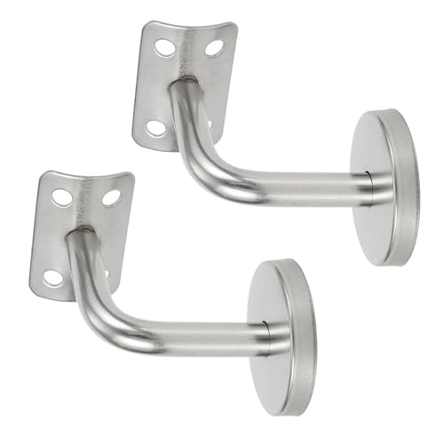 10 stücke Balustrade Klammern Handlauf Halterung Hause Renovierung Flache Gebogene Unterstützung für Treppengeländer(Curved support) von UBOHUZ